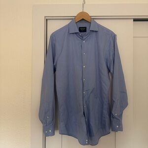 Nordstrom Light Blue‎ Dress Shirt Size Large